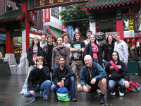 Like herding cats! - The Club members who visited Chinatown in Sydney finally got together for a photograph!