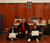 Sam, Sify Bellchambers, and Ryan, after the Course, and their successful grading