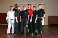 Those who helped make Jayne Sifu Hardy - thanks to students and Instructor from Zen Go Shu Karate!