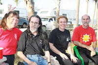 Pai Shinzan (2nd from left) and Grandmaster Guiffre (4th from left) at the 2009 Course in Florida. 

