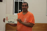 The winner of the 2012 Niket Rewal Award for devotion to the Way of the White Dragon - Govinder Singh