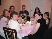 Enjoying the 2004 Christmas Dinner