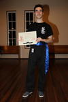Alex, all smiles after his successful grading!